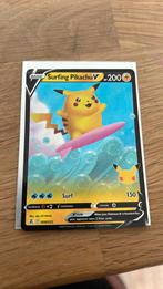 Surfing & flying Pikachu, Hobby en Vrije tijd, Verzamelkaartspellen | Pokémon, Ophalen of Verzenden, Zo goed als nieuw, Losse kaart