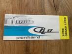 Panhard PL17 autofolder 1961 brochure, Ophalen of Verzenden, Gelezen, Overige merken