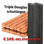 Goedkoopste triple douglas schuttingen, 1 tot 2 meter, Minder dan 3 meter, Nieuw, Ophalen of Verzenden