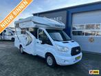 Chausson Flash 514 Hefbed, Dieselkachel, Luifel, Ford, L-zit, Half-integraal