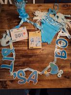 Versiering voor babyshower, Hobby en Vrije tijd, Feestartikelen, Ophalen of Verzenden, Zo goed als nieuw, Versiering, Geboorte of Huwelijk