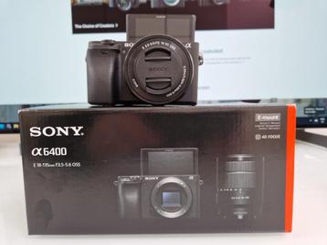Sony Alpha A6400 4K + 16-50 mm f/3.5-5.6 OSS (134 Clicks) beschikbaar voor biedingen