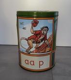 Vintage bewaarblik (h40cm), Verzamelen, Blikken, Ophalen, Gebruikt, Overige