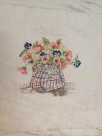 Permin Borduurwerk Bloemen, Hobby en Vrije tijd, Borduren en Borduurmachines, Ophalen of Verzenden, Zo goed als nieuw, Handborduren