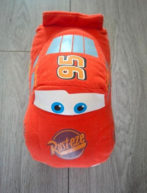 Disney Pixar Cars Lightning McQueen knuffelauto, Kinderen en Baby's, Speelgoed | Knuffels en Pluche, Zo goed als nieuw, Overige typen
