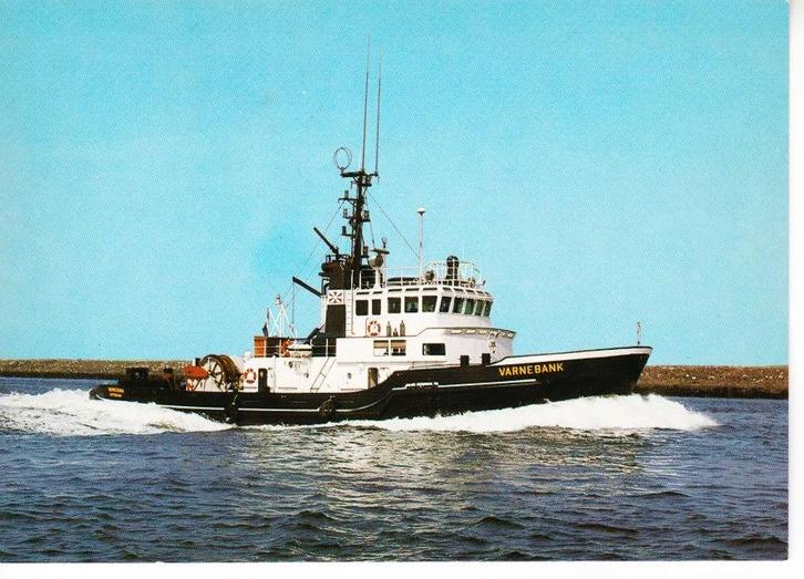 ROTTERDAM,- Sleepboot Varnebank. Rotterdams sleepdienst.3-12, Verzamelen, Ansichtkaarten | Nederland, Ongelopen, Zuid-Holland