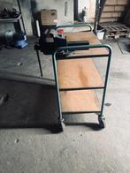 Etage transportkar met bankschroef, Ophalen, Gebruikt, Transportkar