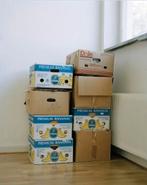 Bananendozen - Verhuisdozen, Doe-het-zelf en Verbouw, Kratten en Dozen, Ophalen, Doos, 50 tot 75 cm, Zo goed als nieuw