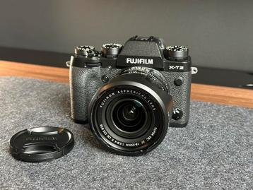 Fujifilm X-T2 + XF 18–55mm f/2.8–4 + accessories beschikbaar voor biedingen