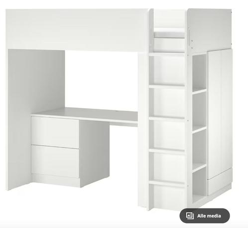 hoogslaper type smastad ikea, Kinderen en Baby's, Kinderkamer | Stapelbedden en Hoogslapers, Gebruikt, Hoogslaper, Ophalen