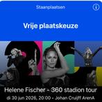 2x staplaatsen concert Helene Fischer 30 juni Amsterdam, Twee personen, Juni