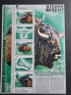 Steppewisent - Prehistorische Dieren, Ophalen of Verzenden, Na 1940, Postfris