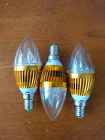 3x E14 3W led lampen, Huis en Inrichting, Lampen | Losse lampen, Led-lamp, Minder dan 30 watt, E14 (klein), Ophalen of Verzenden