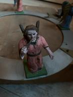 #kerst Antieke Adventskrans met Engelen lamp, Antiek en Kunst, Ophalen of Verzenden, Overige materialen