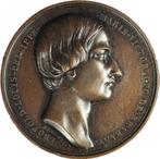 België  1853 Meerderjarigheid van Prins Leopold Hart, Postzegels en Munten, Penningen en Medailles, Ophalen of Verzenden, Brons