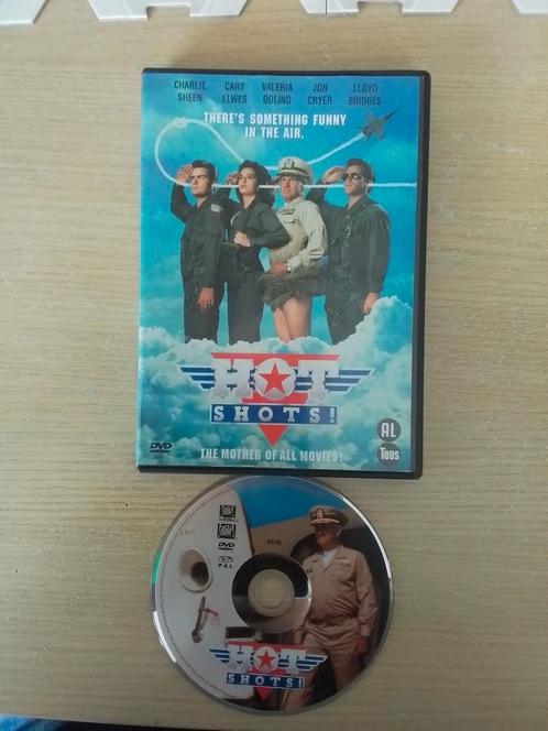 Film Hot Shots! (Charlie Sheen), Cd's en Dvd's, Dvd's | Klassiekers, Komedie, 1980 tot heden, Alle leeftijden, Ophalen of Verzenden