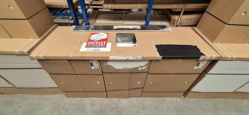 3 keukenkasten incl. werkblad en kraan Bruynzeel OUTLET, Huis en Inrichting, Keuken | Keukenelementen, Nieuw, Minder dan 100 cm