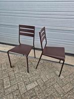 2x Fermob facto stoelen in het bruin prijs per stuk, Ophalen, Nieuw