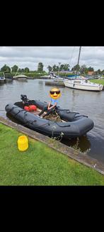 DSB hypalon rubberboot ex defensie / legerboot / landmacht, Zo goed als nieuw, Hout, Benzine, Minder dan 70 pk