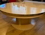 Te koop!! Mooie ronde salontafel, Ophalen, Kunststof, Gebruikt, Rond