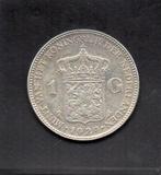 Zilveren Gulden 1929 Koningin Wilhelmina (62), Postzegels en Munten, Munten | Nederland, 1 gulden, Zilver, Ophalen of Verzenden