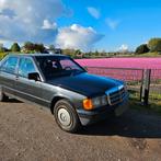 Mercedes 190-Serie 2.0 D 1986 Grijs, Te koop, Zilver of Grijs, Geïmporteerd, 5 stoelen