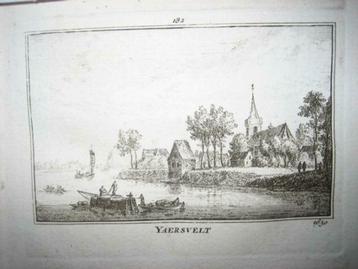 182 / Jaarsveld  Kopergravure 18e Eeuw beschikbaar voor biedingen
