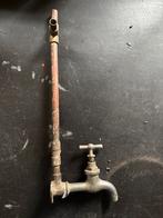 Koperen Kraan met Buis - Vintage Look, Ophalen of Verzenden, Gebruikt, Koper, Kraan