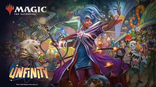 Complete unfinity set, Hobby en Vrije tijd, Verzamelkaartspellen | Magic the Gathering, Nieuw, Ophalen of Verzenden