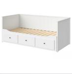 Ikea hemnes bed, Huis en Inrichting, Slaapkamer | Bedden, Ophalen, Eenpersoons, Wit, Zo goed als nieuw