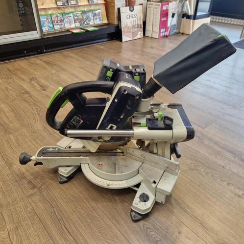 Festool KSC 60 EC TEC Afkortzaag + 2 Accus, Doe-het-zelf en Verbouw, Gereedschap | Zaagmachines