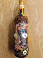 Kat Deco Fles, Ophalen of Verzenden