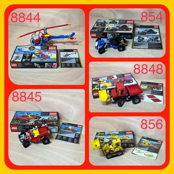 162. LEGO Technic 854 / 856 / 8844 / 8845 / 8848 jaren ' 70 beschikbaar voor biedingen