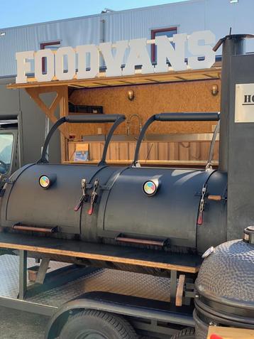 Professionele BBQ Smoker mét Land Rover Defender TD5 2003 beschikbaar voor biedingen