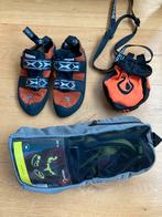 Zgan klimschoenen Boreal en pofzakje, Ophalen of Verzenden, Zo goed als nieuw, Klimsport-accessoire