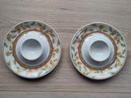 Koffietijd servies / 2x eierdop / Sinaasappel Art+Design, Keramiek, Overige typen, Ophalen of Verzenden, Zo goed als nieuw