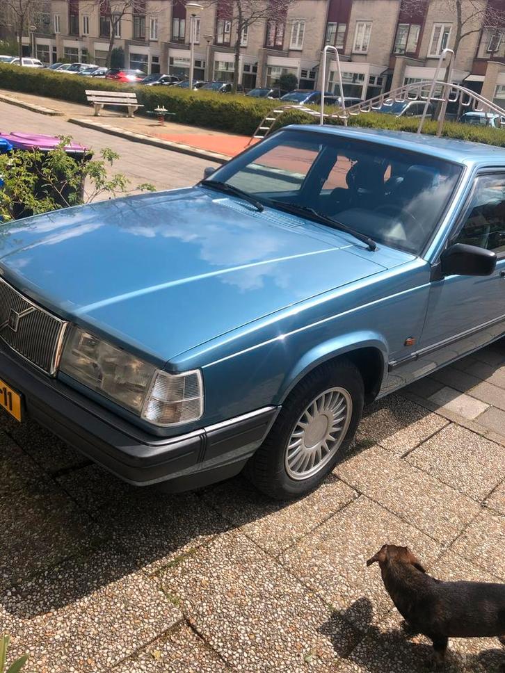 Volvo 940 2.0 GL Turbo U9 1993 Blauw, Auto's, Volvo, Particulier, Benzine, Sedan, Handgeschakeld, Origineel Nederlands, Blauw
