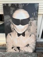 Vinyl print The Stig  115 x 75 cm zonder lijst, Verzamelen, Ophalen of Verzenden, Gebruikt, A1 t/m A3, Film en Tv