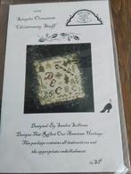 Sampler ornaments,  christmassy stuff, Hobby en Vrije tijd, Ophalen of Verzenden, Zo goed als nieuw, Handborduren, Patroon