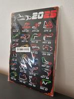 Mancave/bar/garage wanddecoratie F1 kalender 2025, Ophalen of Verzenden, Nieuw