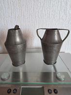 Antieke Tinnen Kannetjes - Set van 2 banka blinjoe, Ophalen of Verzenden