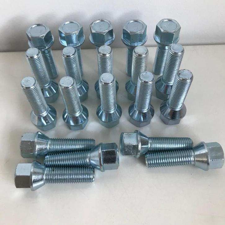 Wielbout M12 x 1,5 x 35 mm conische kop, Auto diversen, Auto-accessoires, Nieuw, Ophalen of Verzenden