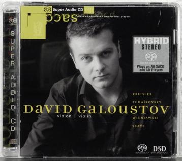 sacd David Galoustov / Julien Gernay Tchaikovsky Wieniawski beschikbaar voor biedingen