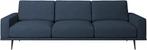 BOCONCEPT CARLTON 3-ZITSBANK NU VAN € 3.499,- VOOR € 1.750,-, Ophalen, Metaal, 75 tot 100 cm, Rechte bank