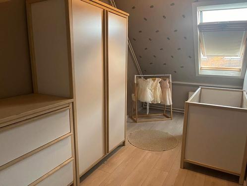 TWF-AIR Kinderkledingkast + Ledikant Gratis!, Kinderen en Baby's, Kinderkamer | Commodes en Kasten, Zo goed als nieuw, Kast, 105 cm of meer