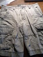 bermuda van angelo litrico maat 48, Kleding | Heren, Broeken en Pantalons, Ophalen of Verzenden, Gedragen, Maat 48/50 (M), Beige