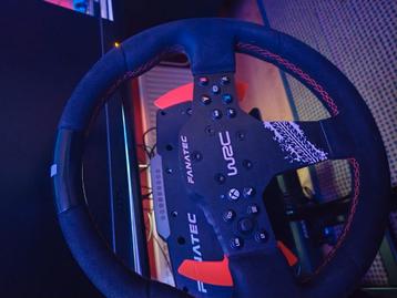 Fanatec csl elite wheelbase + WRC fanatec stuur qr1 beschikbaar voor biedingen