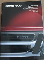 5 Saab autofolders van jaren '70-'80 Te koop als set, Ophalen of Verzenden, Overige merken