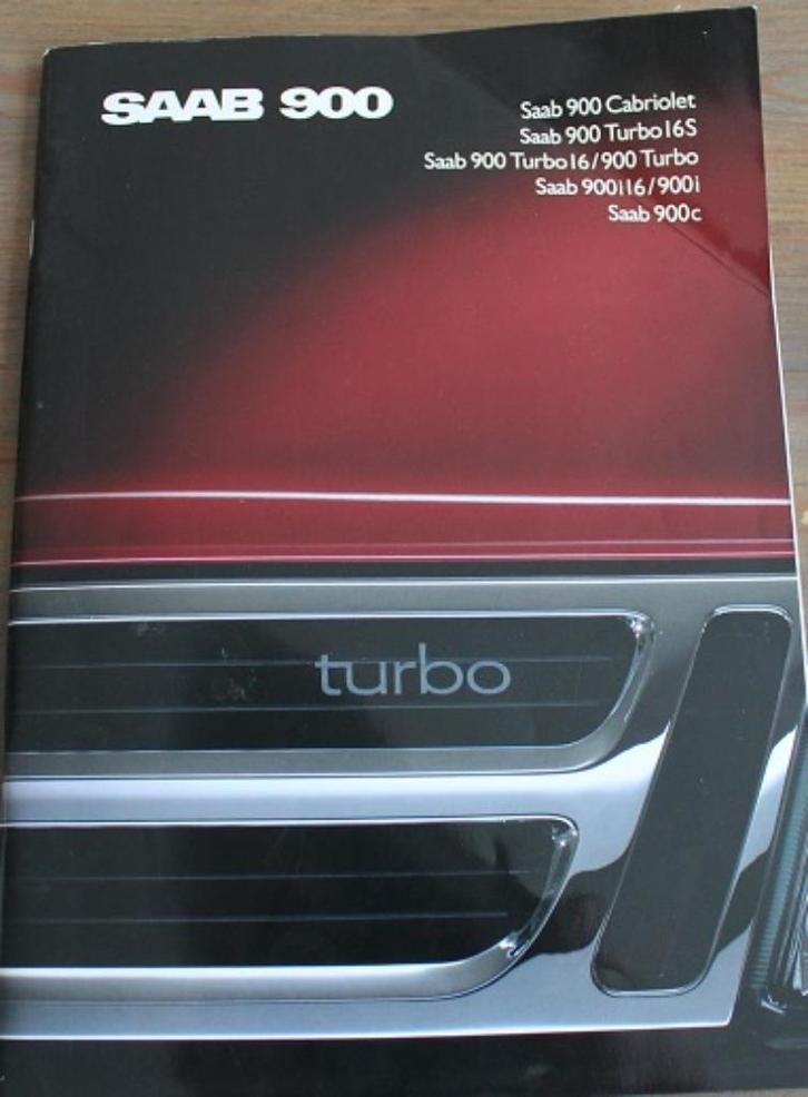 5 Saab autofolders van jaren '70-'80 Te koop als set, Boeken, Auto's | Folders en Tijdschriften, Overige merken, Ophalen of Verzenden