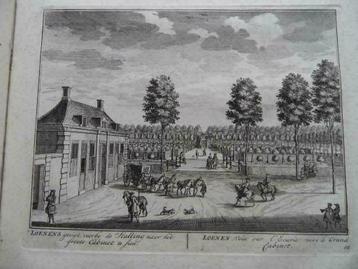 66/ Loenen aan de Vecht   Heer van Loenen Kopergravure 1719